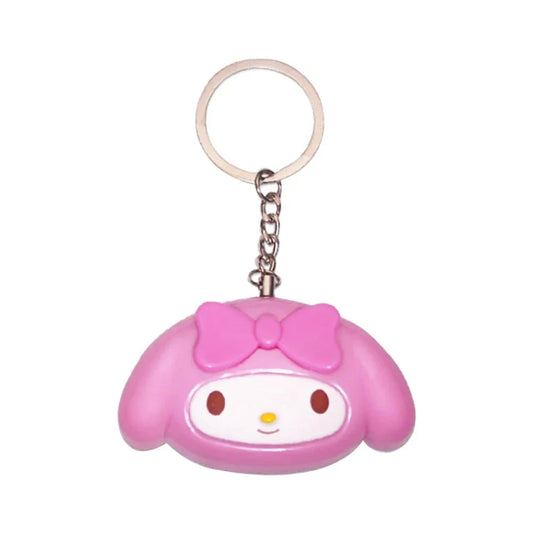 Pink Hello Kitty Cat Personal Alarm Keychain