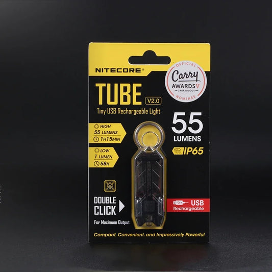 Lampe de Sécurité Porte-Clés Nitecore Rechargeable