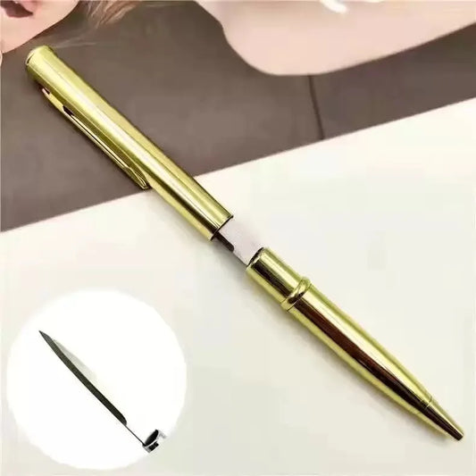 Stylo avec Lame Intégrée – Élégance et Sécurité au Quotidien